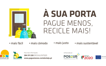 Ação de informação e de sensibilização | Serviço PAYT – recolha porta-a-porta vai ser alargado