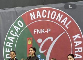 Matilde Fernandes é vice-campeã nacional de Karate