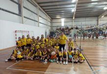 Minivolei do Moura Volei Clube é campeão regional 2024/2025