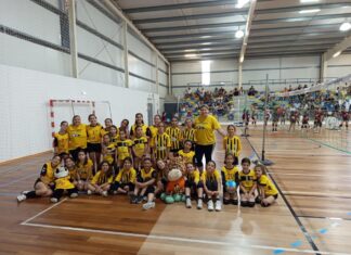Minivolei do Moura Volei Clube é campeão regional 2024/2025