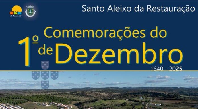 1.º de Dezembro assinalado em Santo Aleixo da Restauração