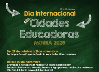Moura assinala Dia Internacional das Cidades Educadoras