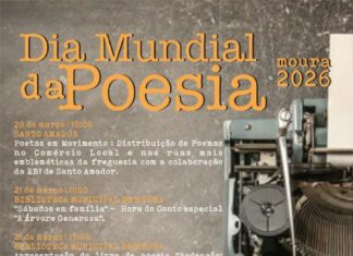 Dia Mundial da Poesia assinalado no concelho de Moura