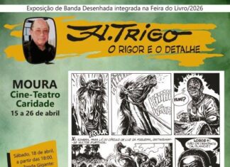Exposição de BD de Augusto Trigo “O rigor e o detalhe”