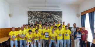Atletas campeões recebidos no Município de Moura