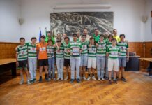 Atletas campeões recebidos no Município de Moura