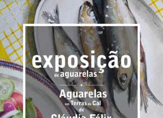 Aguarelas em Terras da Cal na Galeria do Espírito Santo