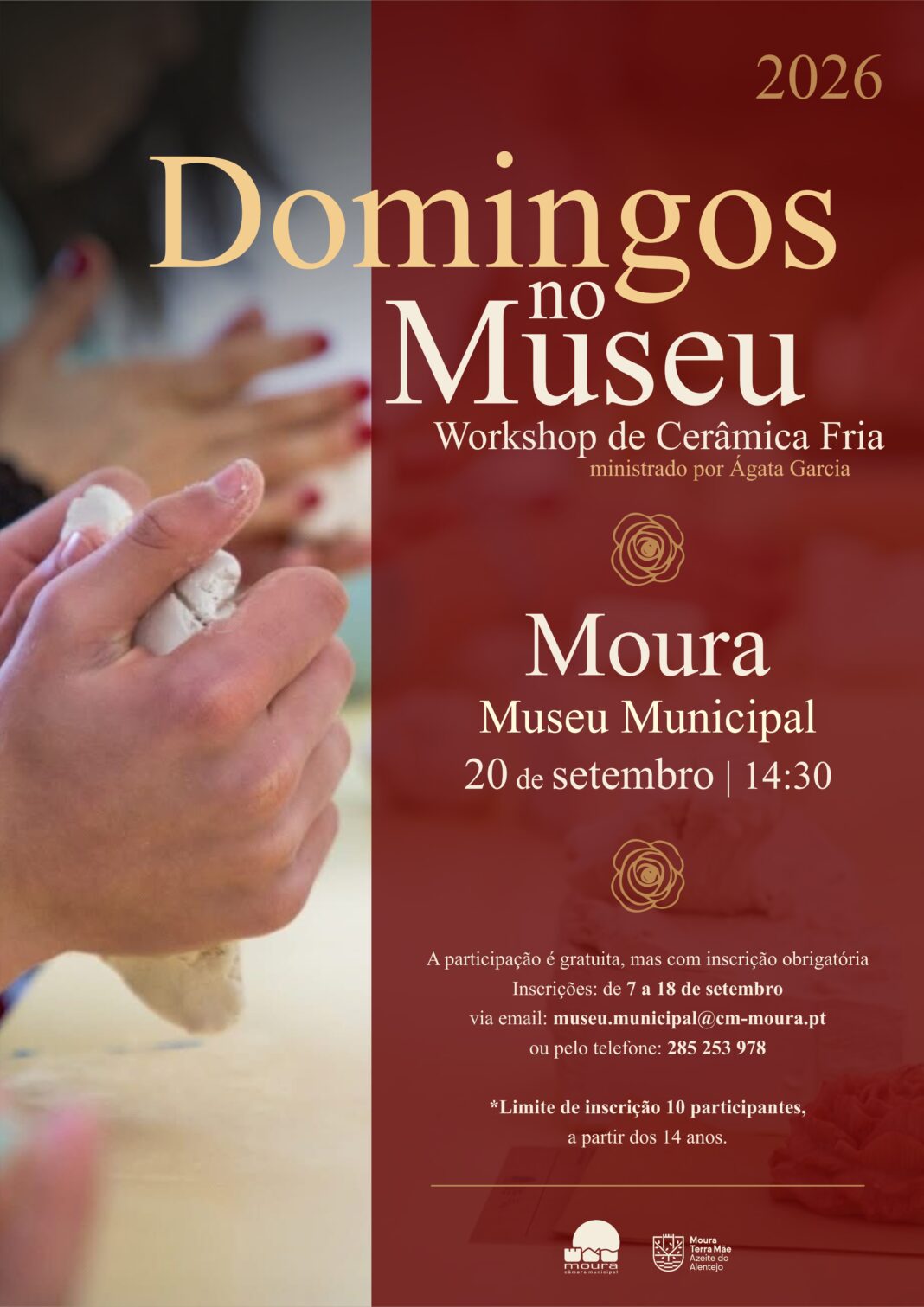 Domingos no museu 2026 ceramica